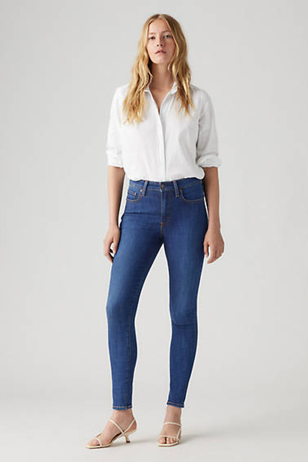 Levi's Jean 721 Taille Haute Skinny - Femme - Bleu / Citrus Hill Lse - 25X30