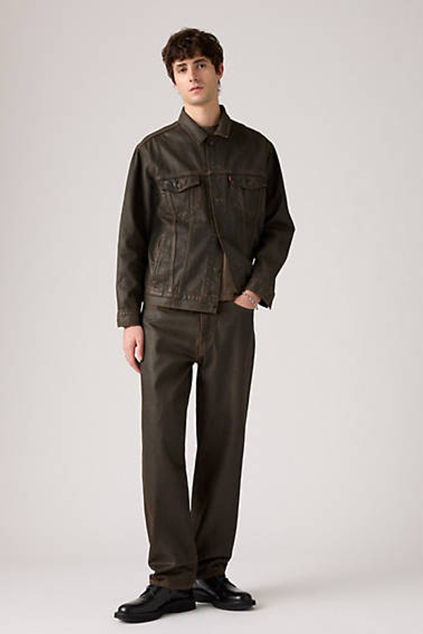 Levi' Jean 568 Loose Straight Homme / Wood Journal Coated 28X32