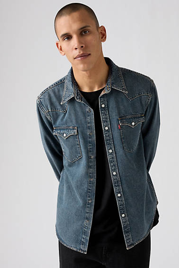 Levi' Chemise Western Barstow Standard Homme / Freeport Weft Washed