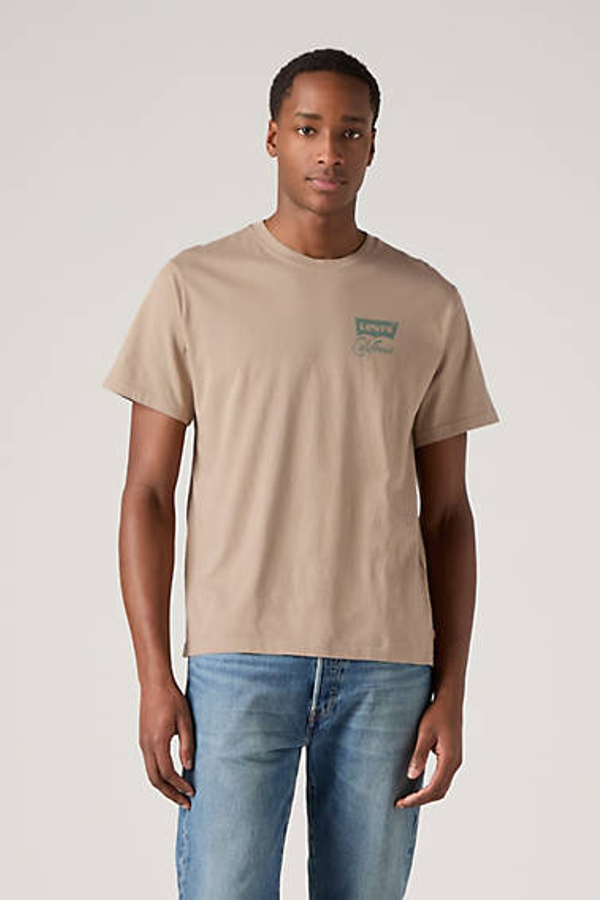 Levi' T Shirt Relaxed Homme / Animal Humor Tank Lsa Fungi Body Laurel Wreathlogo