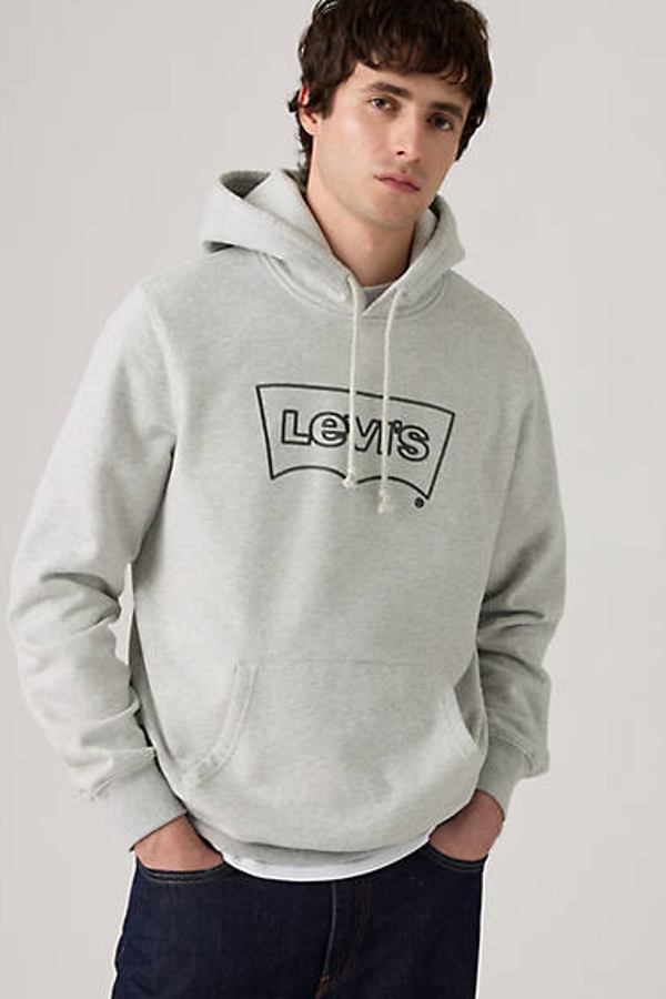 Levi' Sweat À Capuche Graphique Standard Homme / Ssnl Bw Rope 3 Heather