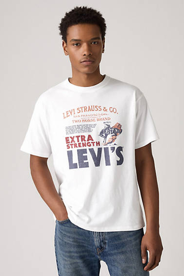 Levi' T Shirt Graphique Vintage Homme / Archival Poster 2 Plus