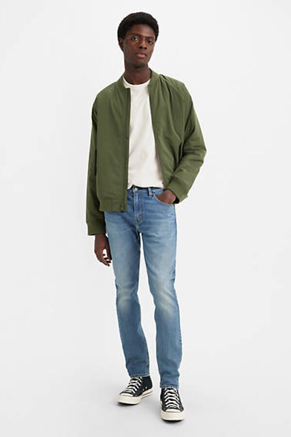 Levi's Jean 512 Slim Fuselé - Homme - Bleu / Cool As A Cucumber Adv - 38X34