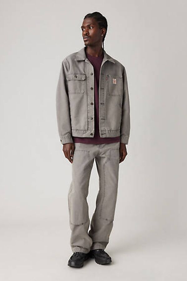 Levi's Pantalon 568 Loose Straight Double Knee Carpenter - Homme - Gris / Castlerock Dbl Knee - 32X32
