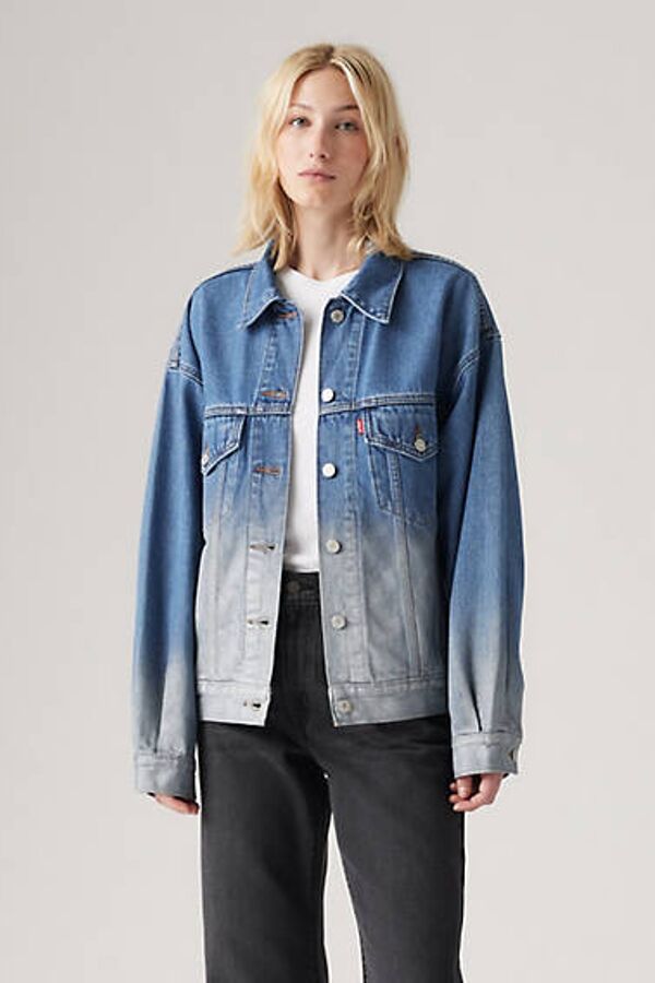 Levi's Veste Trucker '90 - Femme - Bleu / My Moment Trucker - XS