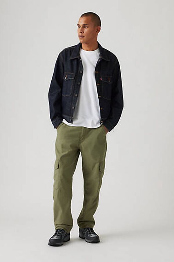 Levi's Cargo 568 Loose Straight - Homme - Vert / Ivy Green - 32X34