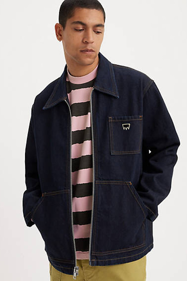 Veste Garage Levi's Skateboarding - Homme - Bleu / Garage Jacket Rinse - S