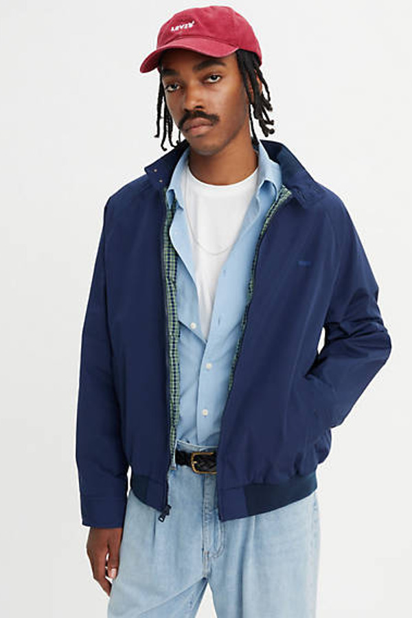 Levi's Blouson Backer Harrington - Homme - Bleu / Naval Academy - M