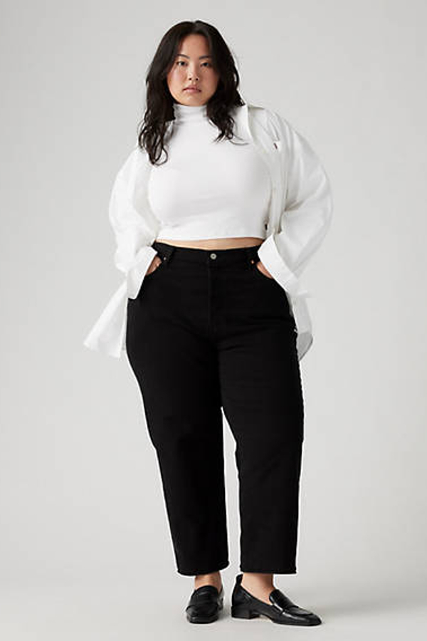 Levi' Jean Ribcage Straight Cheville grandes Tailles Femme / Sprout 14M