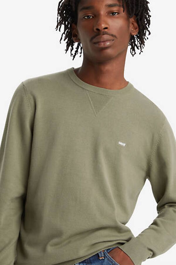 Levi's Pull Over Léger Housemark - Homme - Neutral / Smokey Olive - L