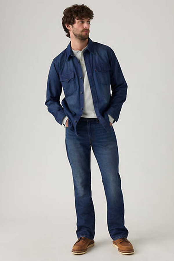 Levi' Jean 537 Western Bootcut Homme / Wow Have Fun 34X34