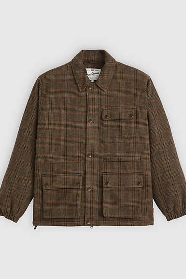 Levi' Veste Isolante Utility Wells Homme / Jace Plaid Bracken