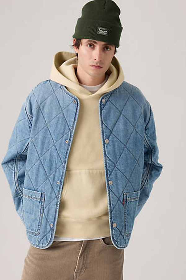 Levi' Veste Doublée Réversible Lodi Homme / Early Brunch Andie Plaid