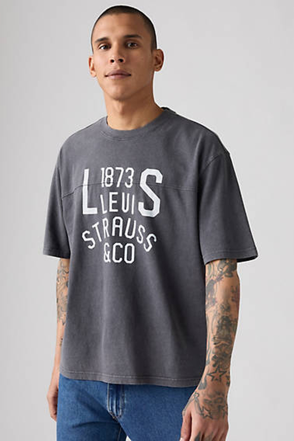 Levi' T Shirt Lockwood Practice Homme / Two Horse Jersey Phantom 19 4205 Tcx