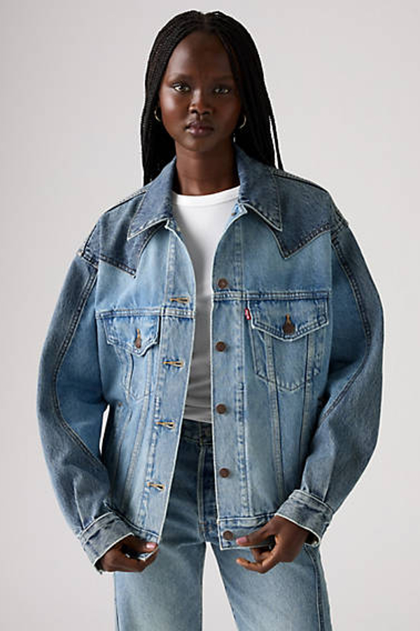 Levi' Veste Trucker '90 Western Pieced Femme / Free Range Trucker