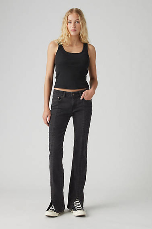 Levi's Jean Seamed Superlow Bootcut - Femme - Noir / First Or Last No Dp - 27X34