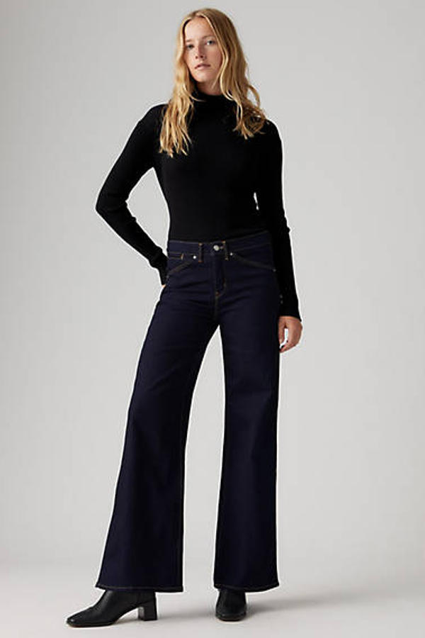 Levi' Jean 318 Galbant Wide Leg Femme / Darkest Sky 25X30
