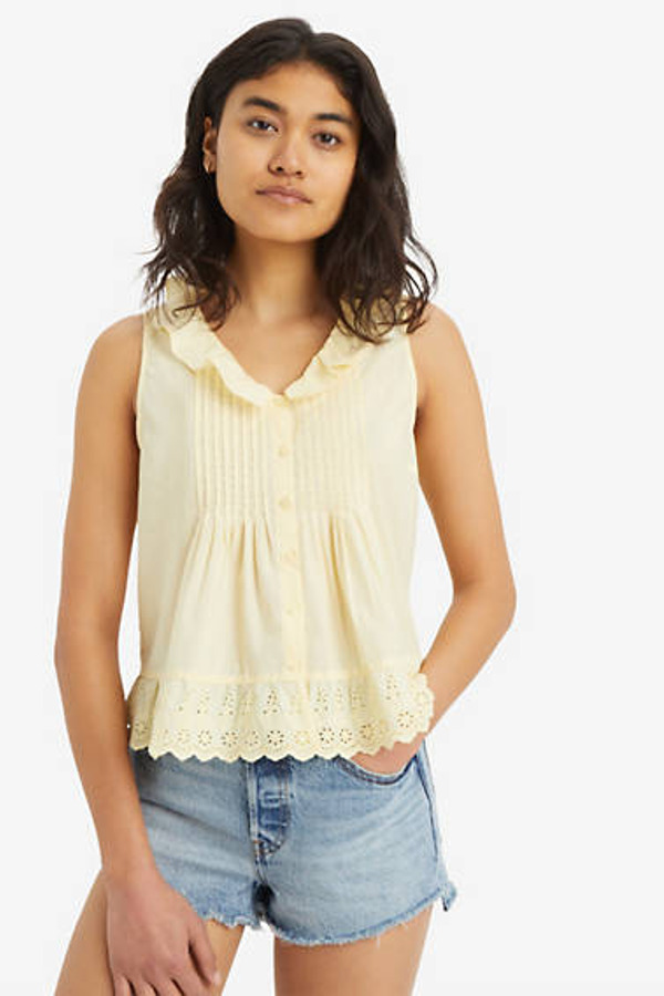 Levi's Blouse Fauna - Femme - Jaune / Anise Flower - XS