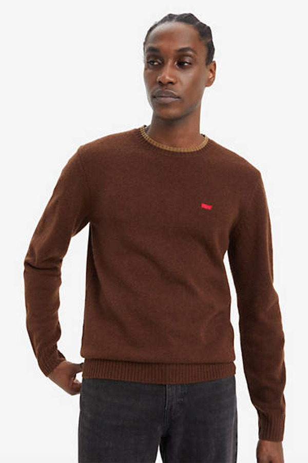 Levi's Sweat Original Housemark - Homme - Marron / Fondue Fudge - XL