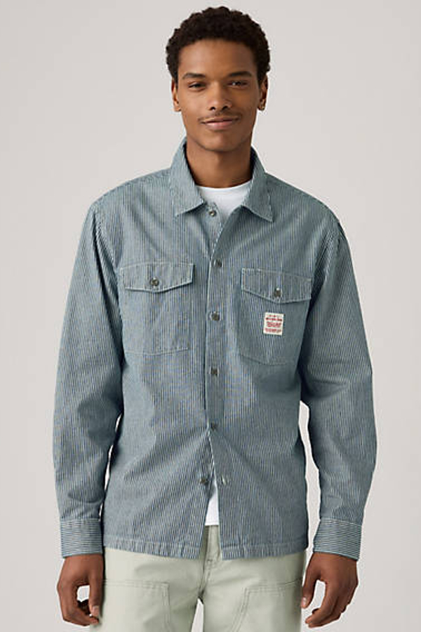 Levi' Chemise Worker Manche Longue Homme / Washington Stripe Ii