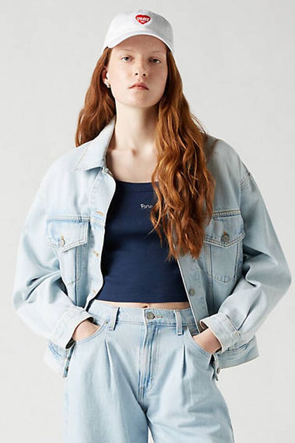 Levi's Débardeur Graphique Sportif Essential - Femme - Bleu / Navy Blazer - L