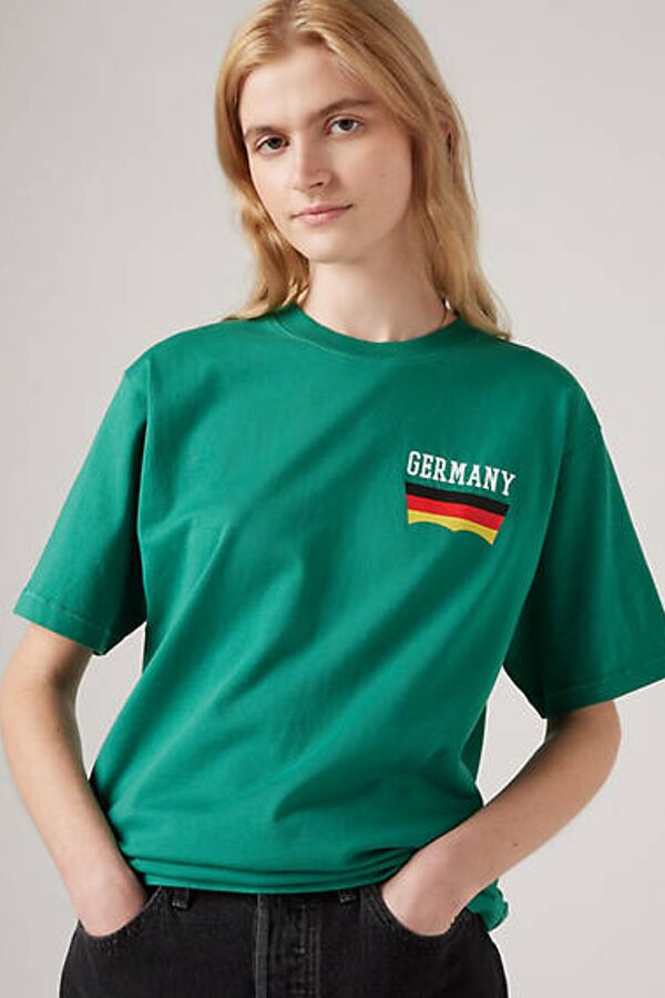 Levi's Red Tab T Shirt Vintage - Homme - Vert / Lft Germany Shady Glade Body - XS