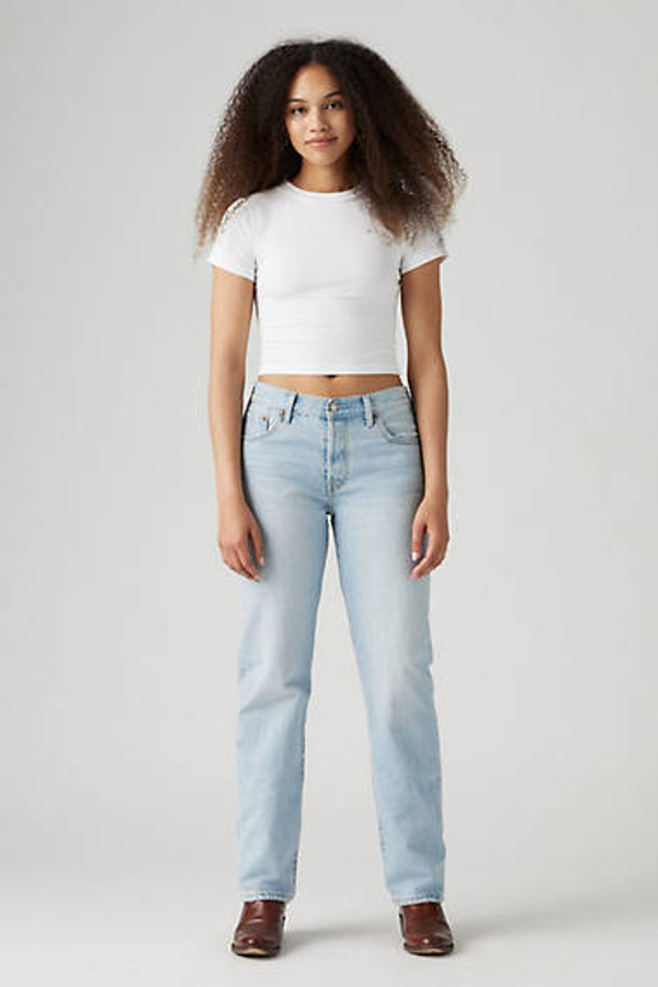 Levi's Jean 501 '90 - Femme - Bleu / Light Indigo Worn In - 31X30