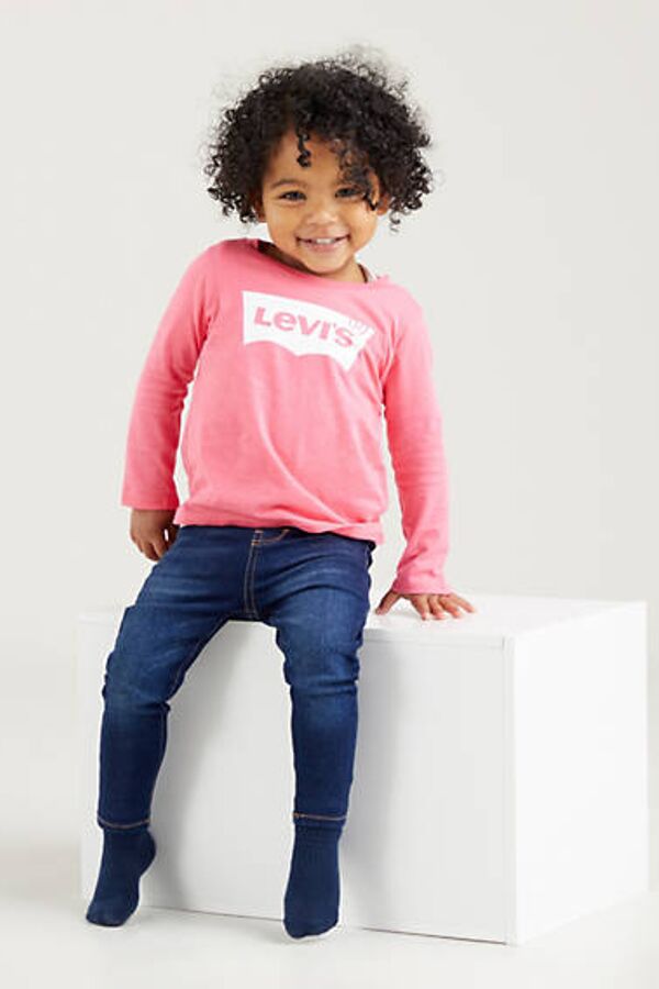 Levi's T Shirt Batwing Bébé - Femme - Rose / Camellia Rose - 12M