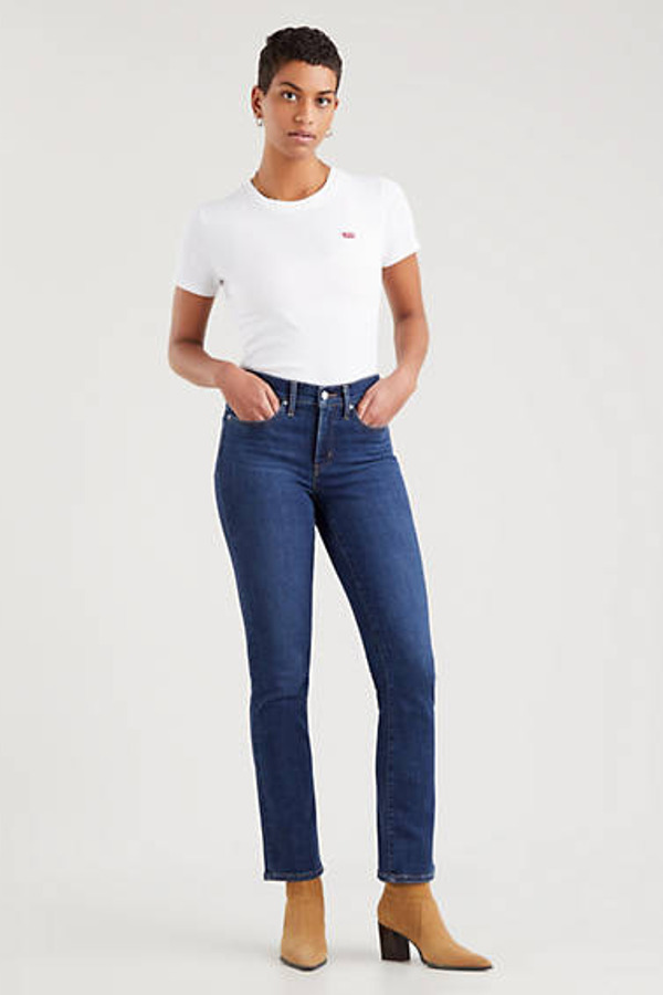 Levi's Jean Droit 314 Shaping - Femme - Bleu / Lapis Dark Horse - 30X32