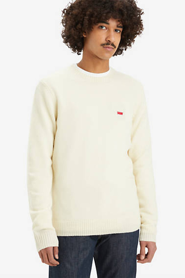 Levi's Sweat Original Housemark - Homme - Cream / Cloud Cream - XL