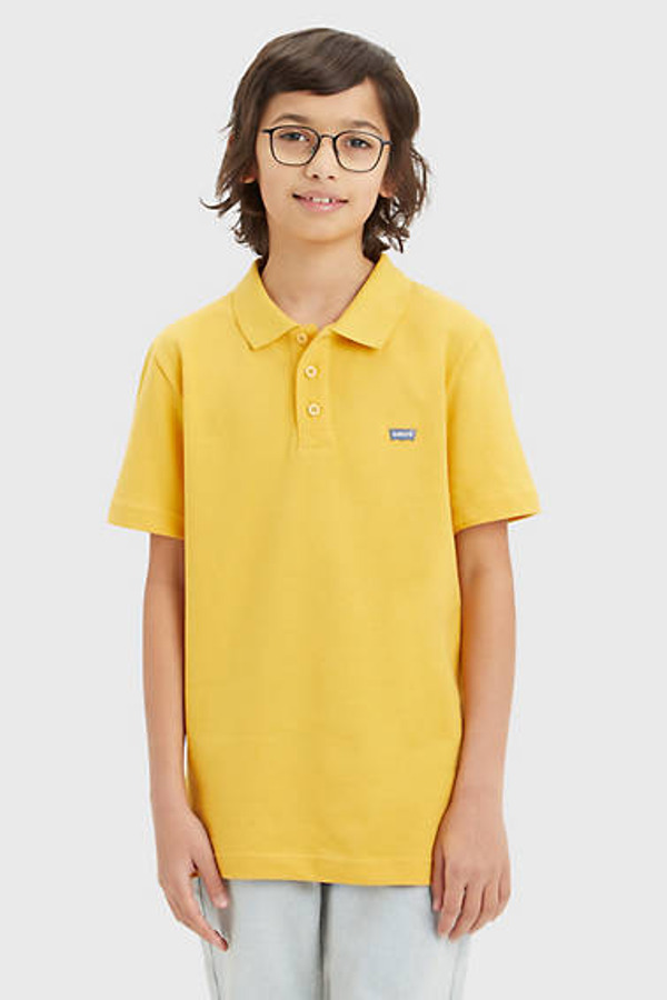 Levi's Ado Polo Biais Encolure - Homme - Jaune / Yolk Yellow - 12A