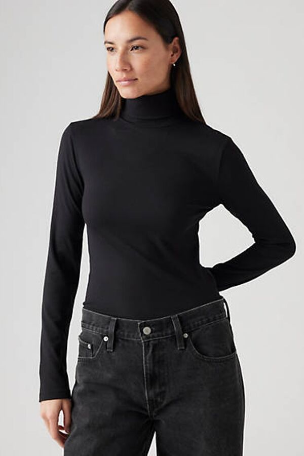 Levi's Haut Col Roulé Dreamy - Femme - Noir / Caviar - L