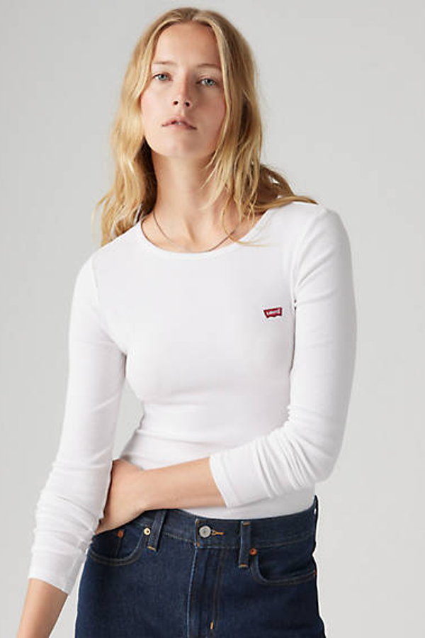 Levi' T Shirt Manches Longues Hayes Femme / Hite +
