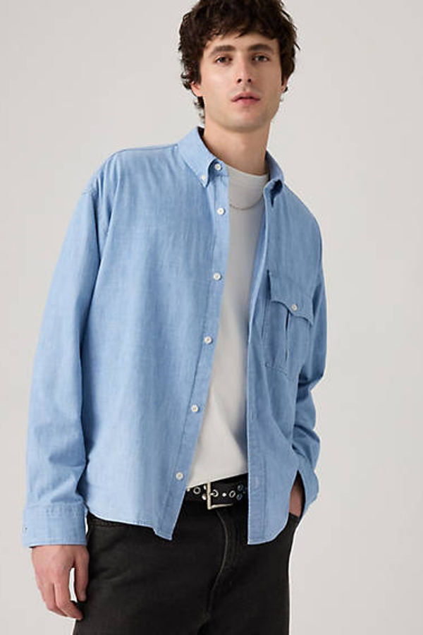 Levi' Chemise Crop Zandt Homme / Charlie Chambray