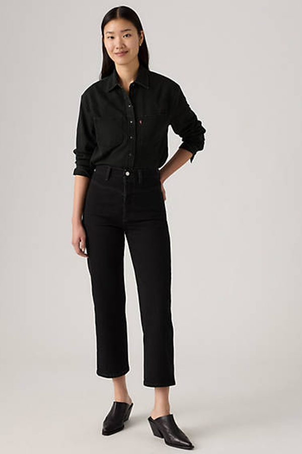 Levi' Jean Ribcage Western Yoke Femme / Rock Era Lb 24X29