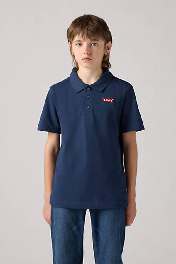 Levi's T Shirt Polo Batwing Ado - Homme - Bleu / Dress Blues - 10A