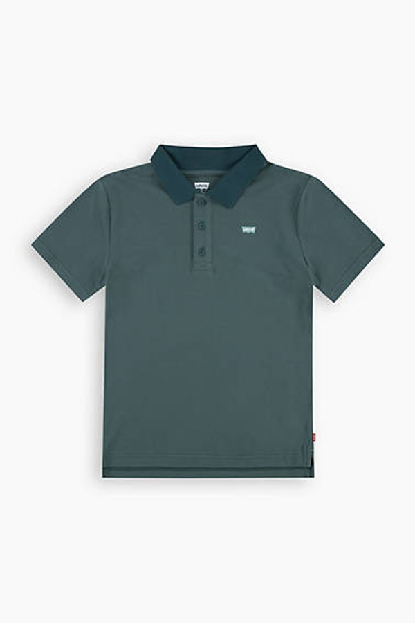 Levi's Polo Biais Encolure Enfant - Homme - Vert / Bistro Green - 2A