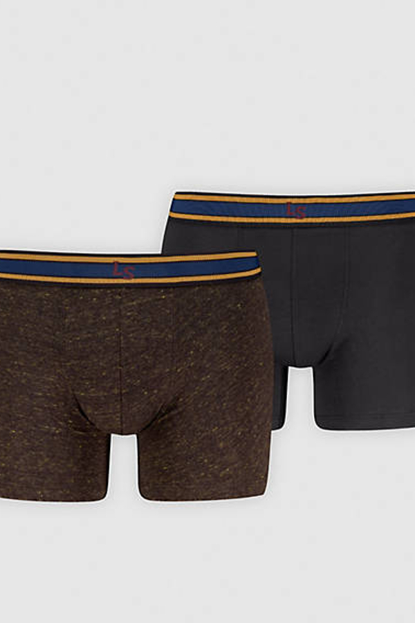 Levi' Caleçon Grunge À Damier Lot De 2 Homme /