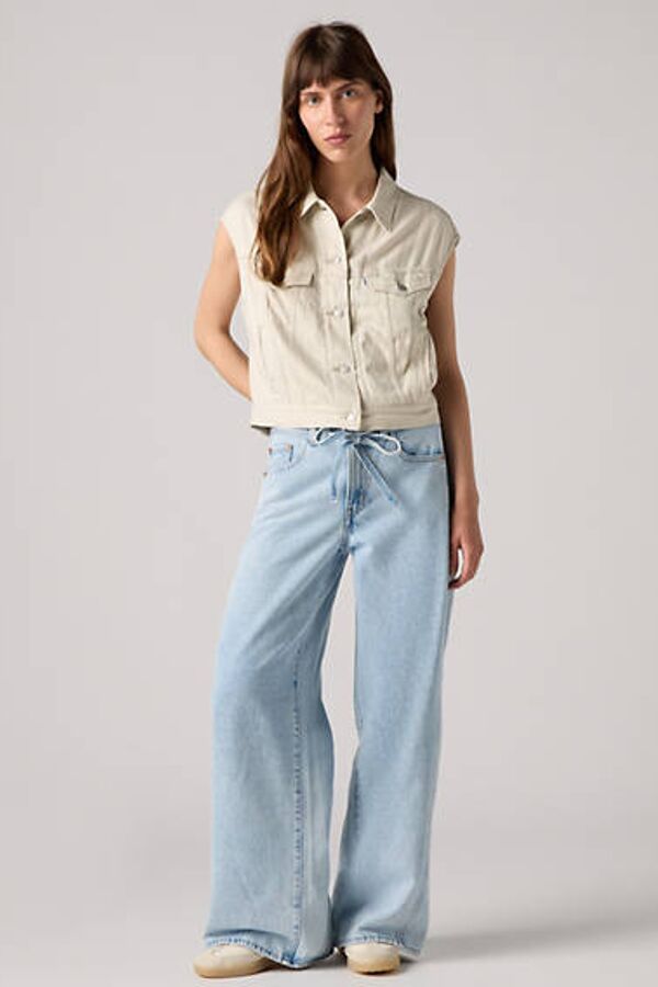 Levi's Jean XL Straight Seamed - Femme - Bleu / Vitality - 25X33
