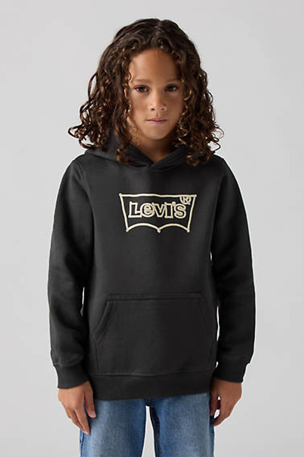 Levi's Sweat À Capuche Rope Batwing Enfant - Homme - Noir / Pirate Black - 4A