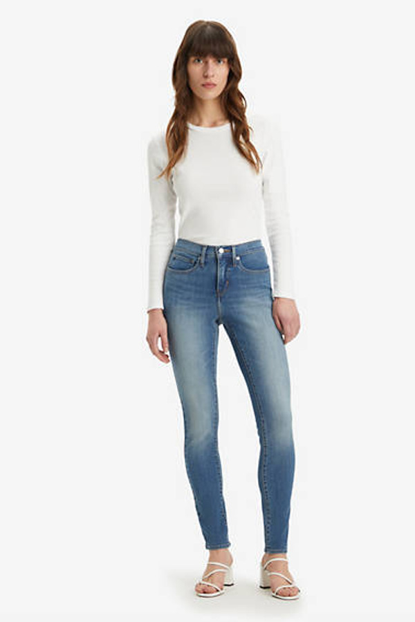 Levi's Jean 311 Galbant Skinny - Femme - Bleu / Smudged Line - 33X30