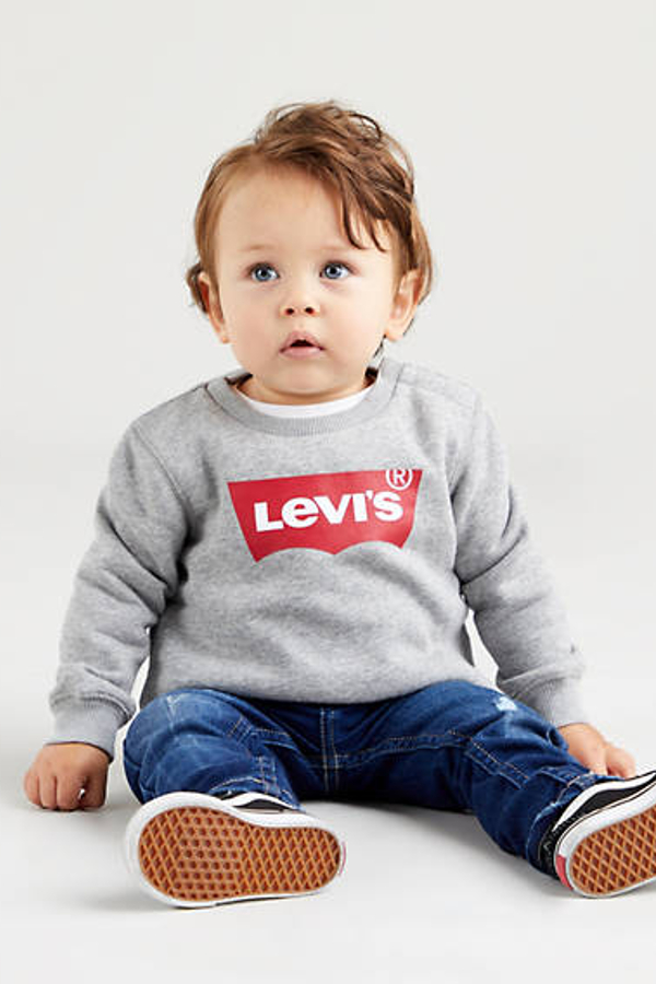 Levi' Sweat Shirt Batwing Bébé Homme / Heather 18M
