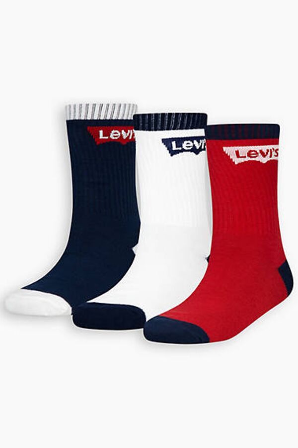 Levi's Chaussettes Enfant Lot De 3 - Homme - Bleu / Dress Blues - 7