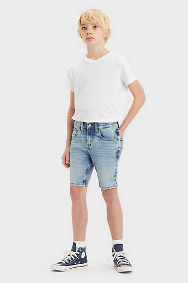 Levi's Ado Short 510 Skinny - Homme - Bleu / On The Fence W/O Destruction - 16A