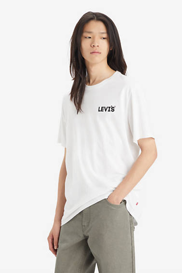 Levi' T Shirt Graphique Relaxed Homme / Headline Logo +