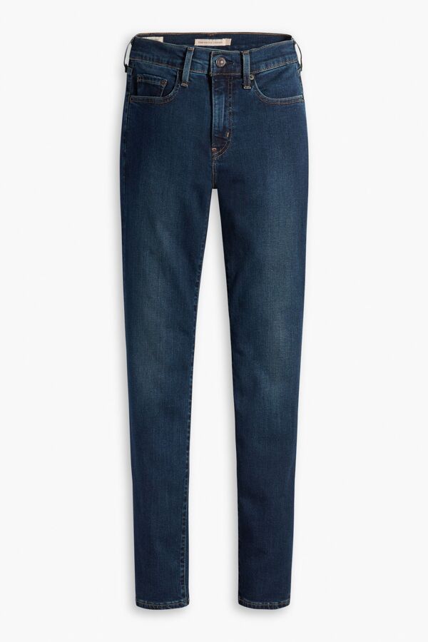 Levi's Jean 724 Taille Haute Droit - Femme - Bleu / Blue Swell - 25X32