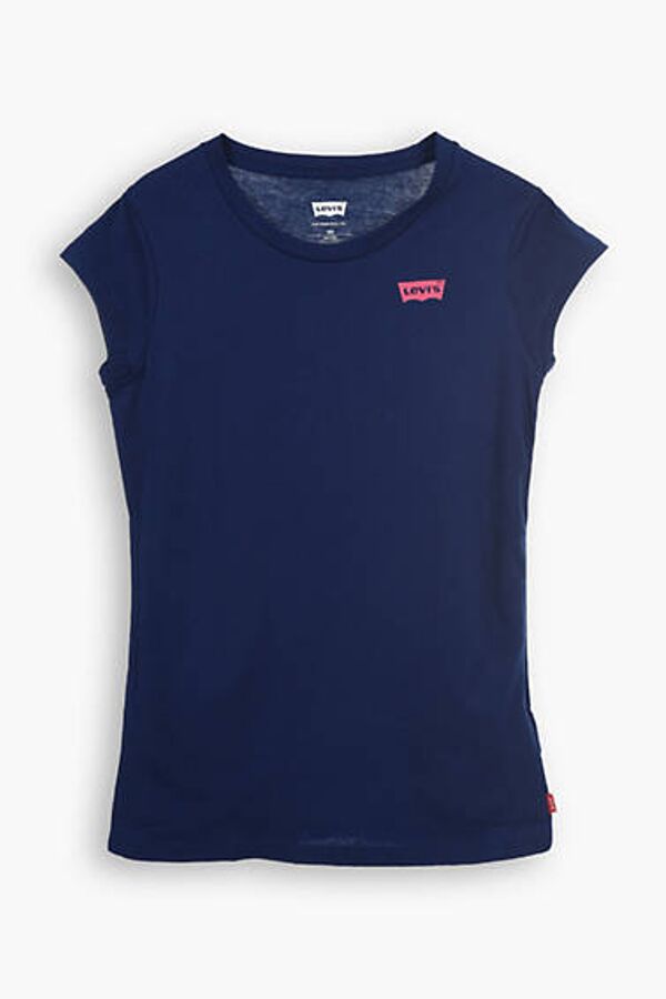 Levi's T Shirt Batwing Pour Enfant - Femme - Bleu / Medieval Blue - 2A