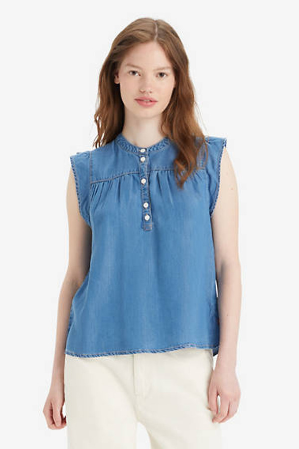 Levi's Blouse Jace Lightweight - Femme - Bleu / Vacation Mode 2 - XS