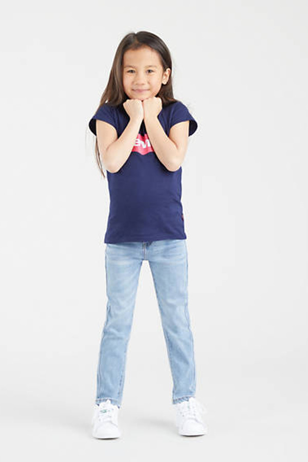 Levi's Jean Super Skinny 710 Pour Enfant - Femme - Bleu / Palisades - 2A