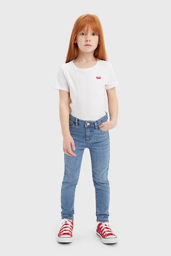 Levi's Jean Super Skinny Taille Haute 720 Pour Enfant - Femme - Bleu / Annex - 8A